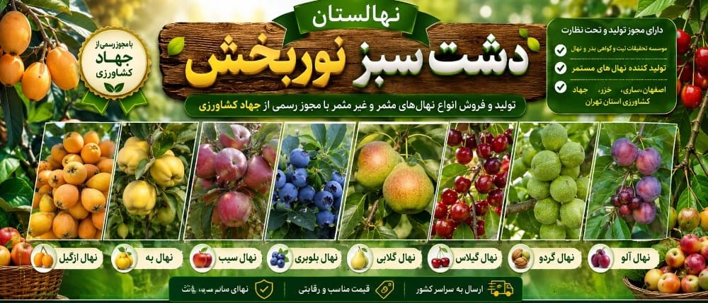 تولید درخت و نهال اصلاح شده در دماوند